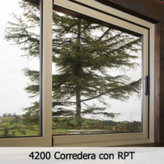 Ver sistema de ventanas 4400 Corredera  con RPT