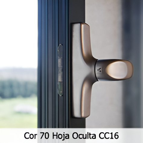 saber más sobre ventanas Cor-70 Hoja Oculta CC16 con RPT