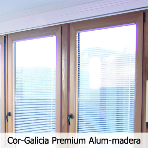 saber más sobre Cor-Galicia Premium aluminio-madera con RPT